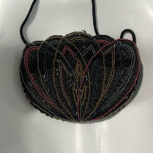 Vintage Magic Beaded Evening Purse
